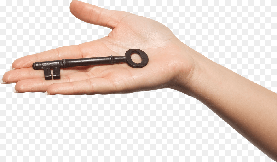 Hands Holding A Key, Machine, Screw Free Transparent Png