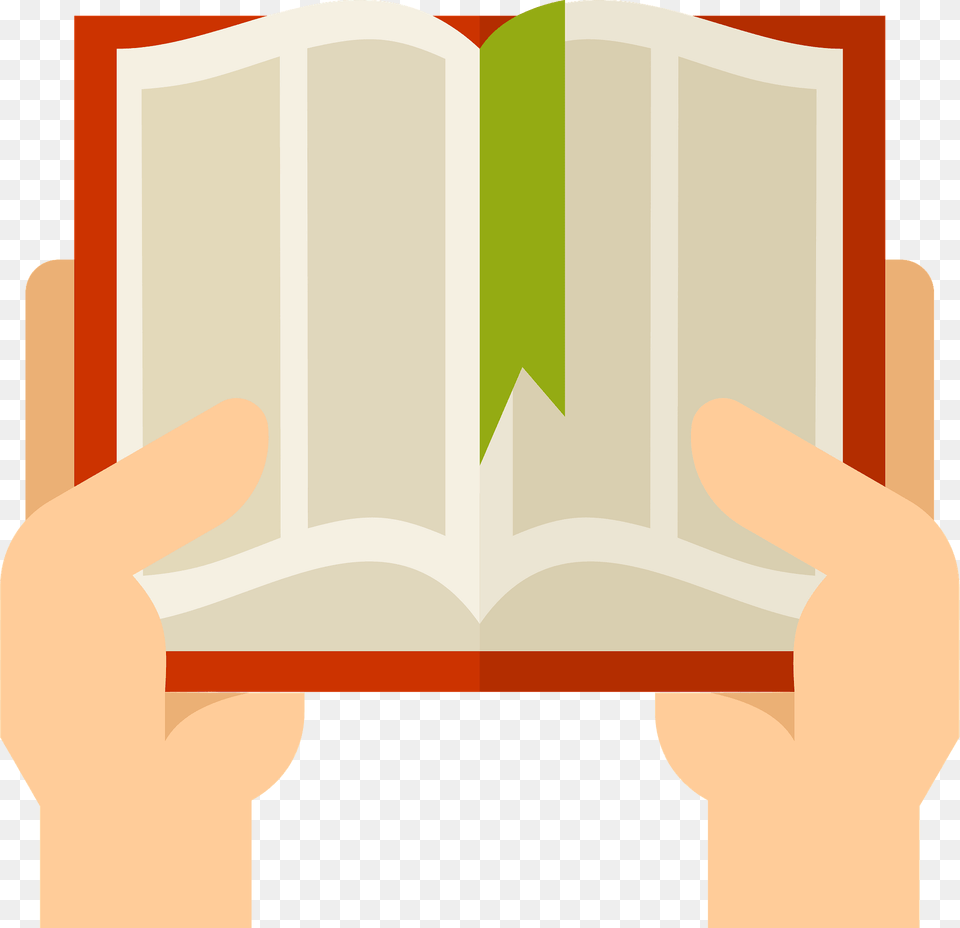 Hands Holding Book Clipart, Person, Publication, Reading Png Image