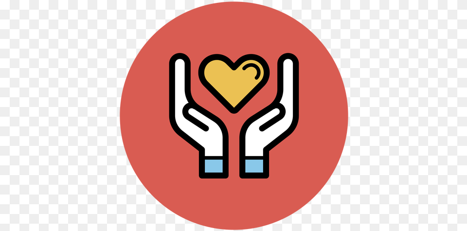 Hands Holding Heart Icon Transparent U0026 Svg Vector File Supporting Healthcare Professionals, Light, Sign, Symbol Free Png Download