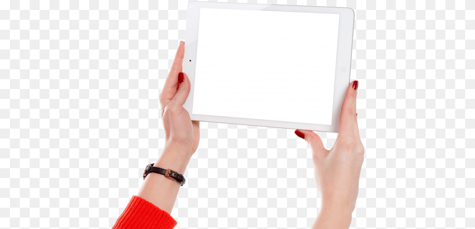 Hands Holding Tablet, White Board, Computer, Electronics, Tablet Computer Free Png
