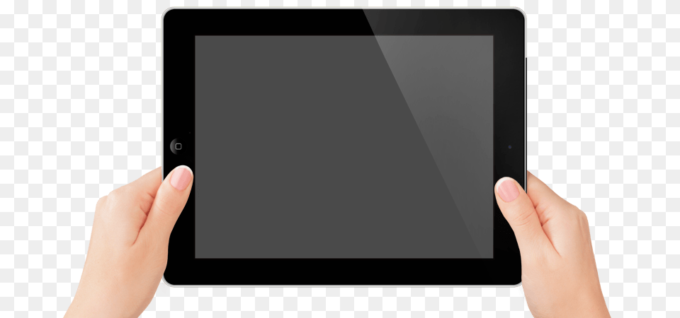 Hands Holding Tablet, Computer, Electronics, Tablet Computer, Surface Computer Free Png