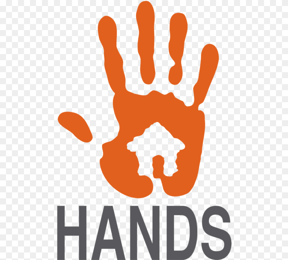 Hands Logo Handprint With Words Trans Handprint Logo, Baby, Person, Body Part, Hand Free Png