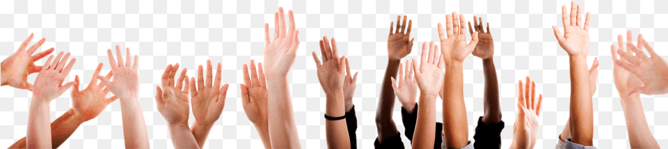 Hands Raised For Questions, Body Part, Finger, Hand, Person Free Transparent Png