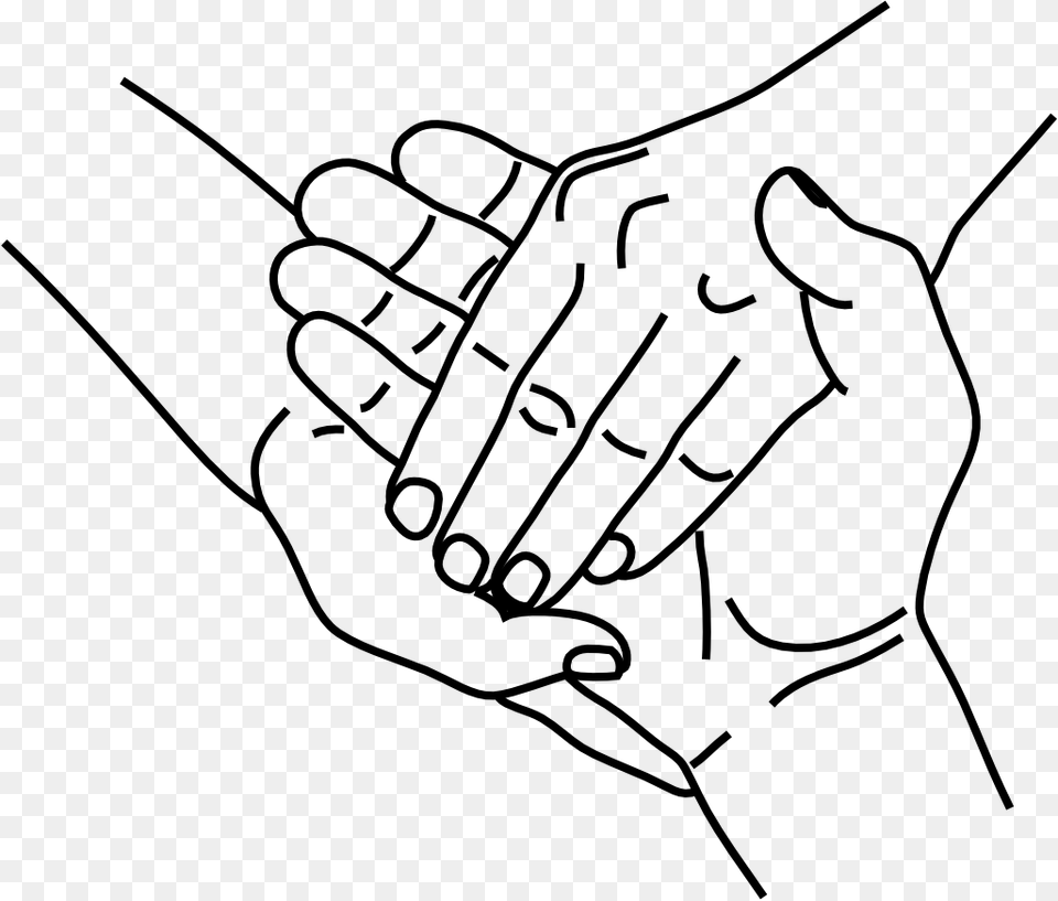 Hands Together Drawing, Body Part, Hand, Person, Finger Free Transparent Png
