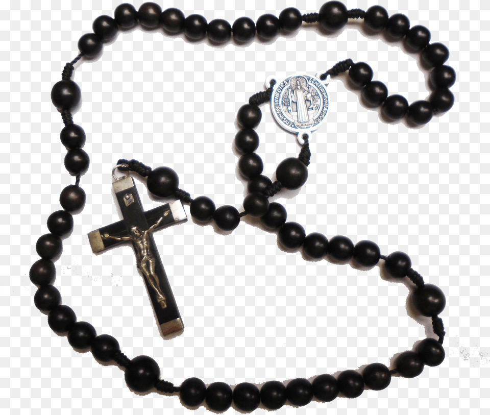 Hands Transparent Rosary, Accessories, Symbol, Cross, Bead Necklace Png Image