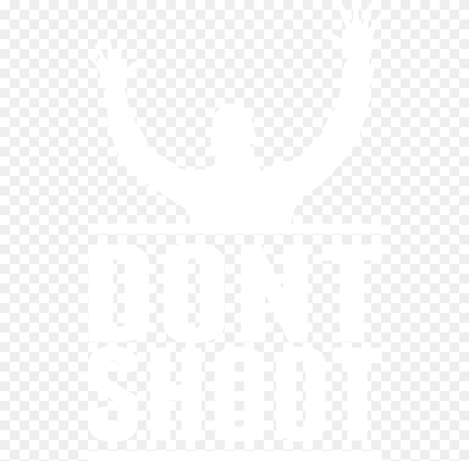 Hands Up Dont Shoot Poster, Stencil, Baby, Person, Crowd Free Png Download
