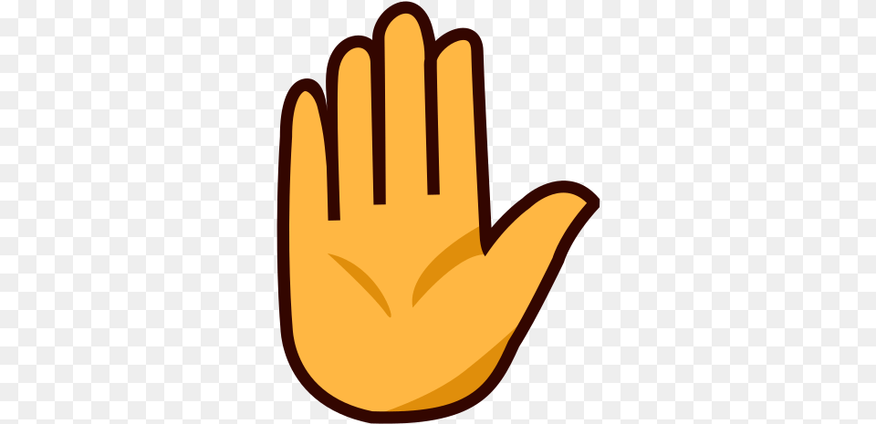 Hands Up Emoji Picture Facebook Hand Up Emoji, Clothing, Cutlery, Fork, Glove Free Png Download