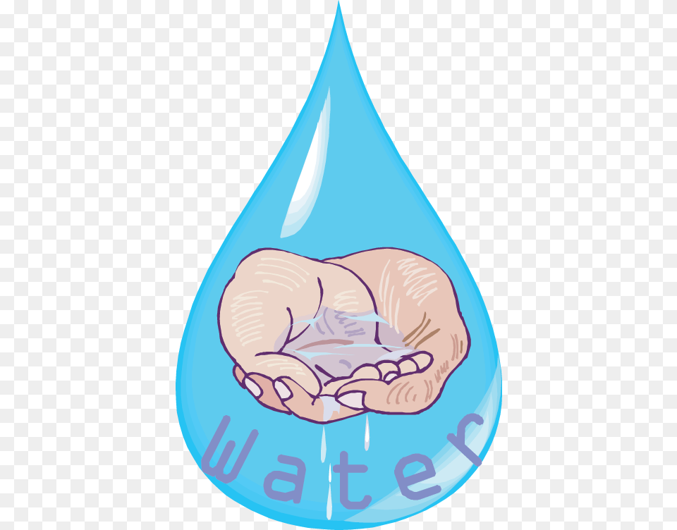 Hands Water, Clothing, Hat, Droplet, Baby Png Image