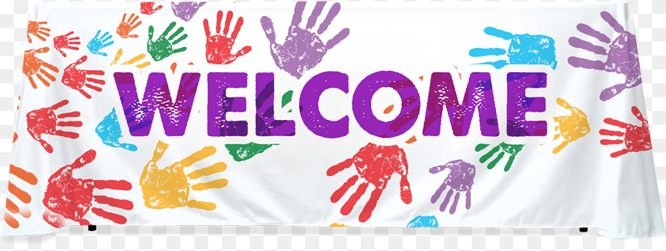 Hands Welcome Illustration, Banner, Text, Person Png