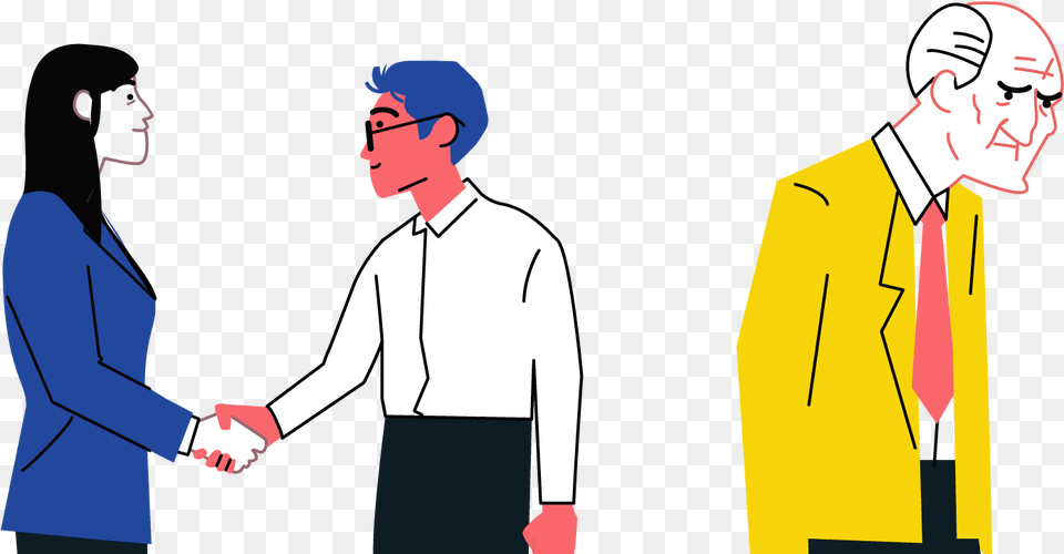 Handshake, Clothing, Coat, Adult, Person Free Png