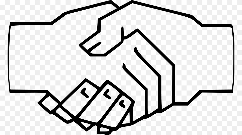 Handshake Clip Arts For Web, Gray Free Transparent Png