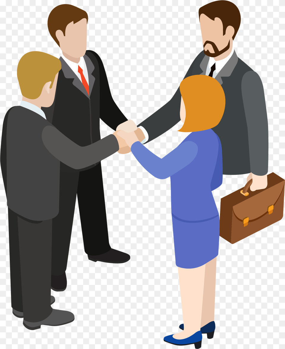 Handshake Clipart Circle Transparent Career Clipart Full Handshake People Clipart Transparent, Accessories, Person, Hand, Formal Wear Png Image