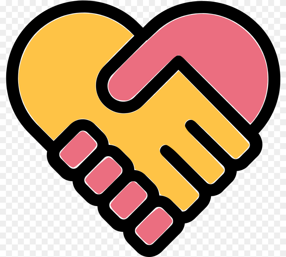 Handshake Clipart Heart Transparent Handshake Clipart, Body Part, Hand, Person Free Png Download