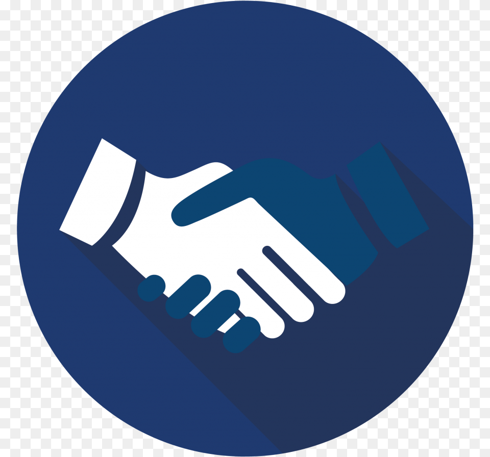 Handshake Icon Emblem, Body Part, Hand, Person, Disk Png Image