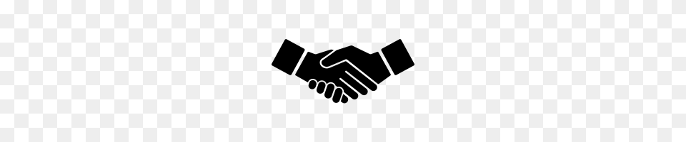 Handshake Icons Noun Project, Gray Png Image