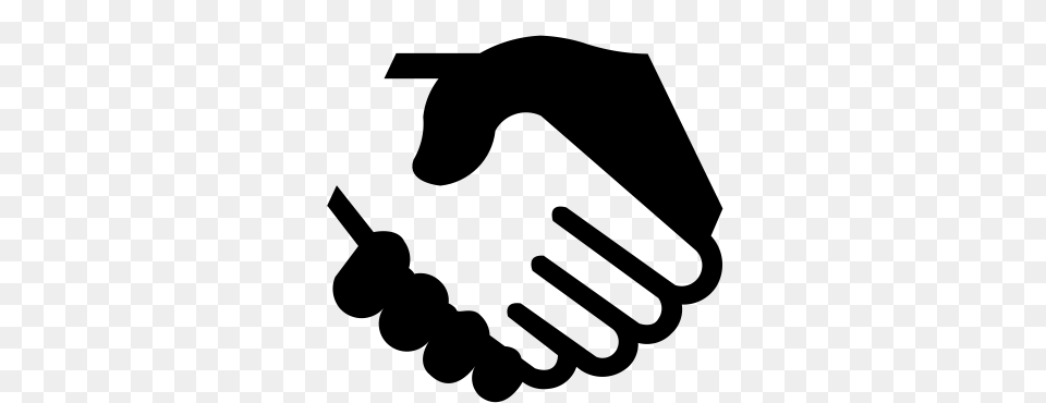 Handshake Shake Hand Shaking Hand Icon With And Vector, Gray Png Image