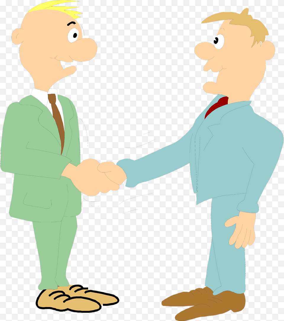 Handshake Shaking Hands Clip Art Image, Person, Body Part, Hand, Head Free Png Download