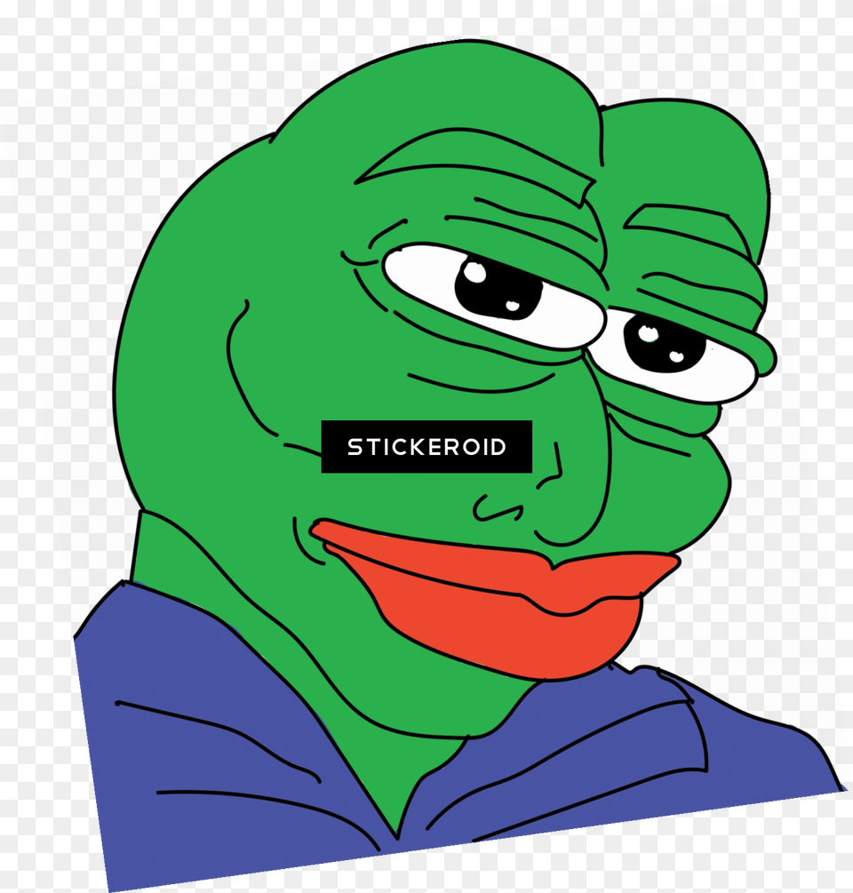Handsome Pepe Character Meme Pepe Emojis For Discord, Baby, Person, Book, Publication Free Png