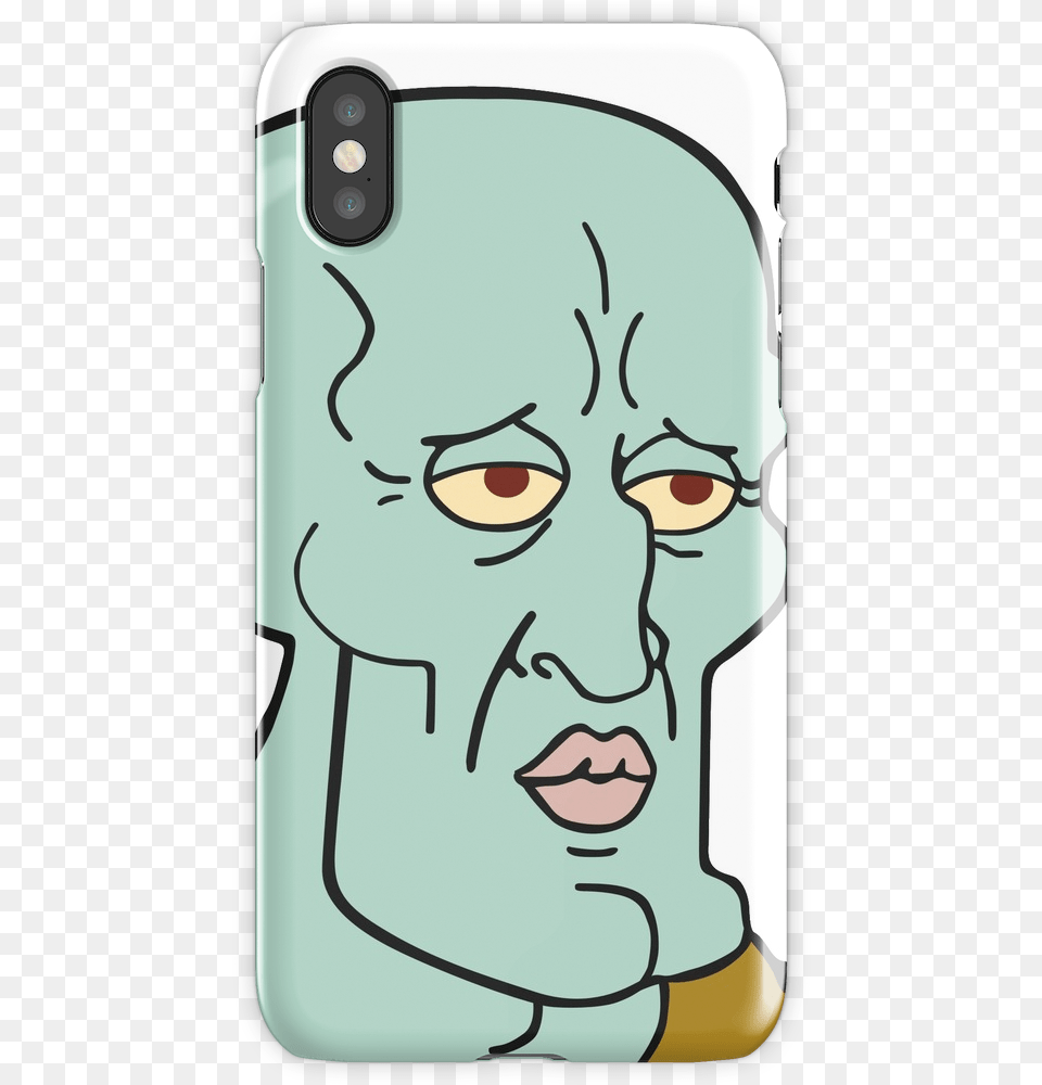 Handsome Squidward, Electronics, Phone, Mobile Phone, Baby Free Transparent Png