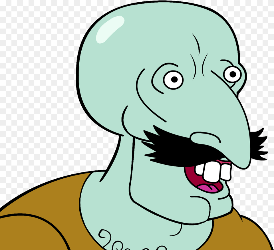 Handsome Squidward Handsome Squidward, Baby, Person, Cartoon, Face Png