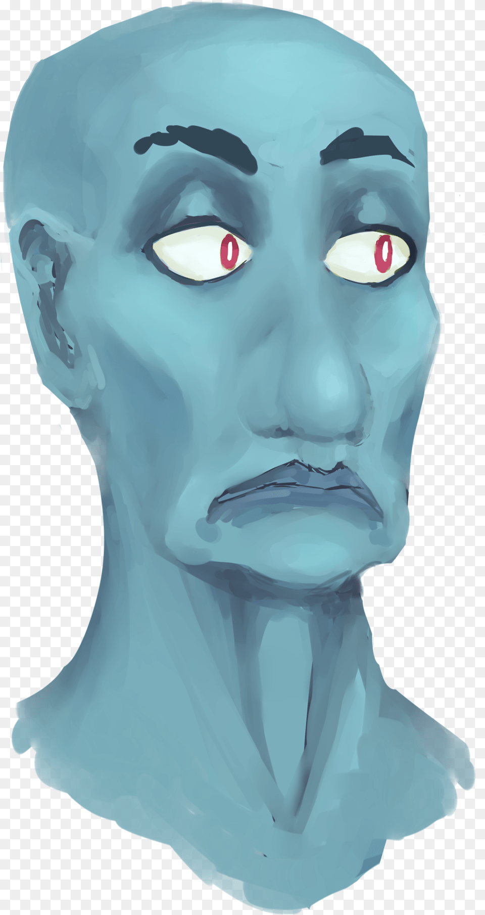 Handsome Squidward Is Very Handsome Illustration, Head, Person, Face, Alien Free Transparent Png