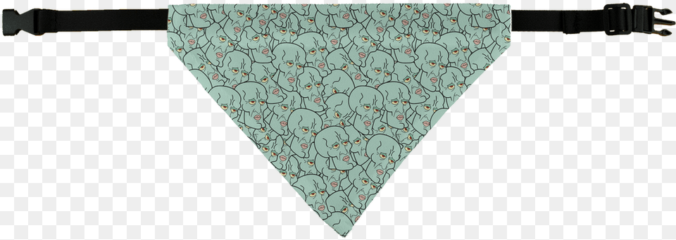 Handsome Squidward Pet Bandana Coin Purse, Accessories, Headband Free Png Download