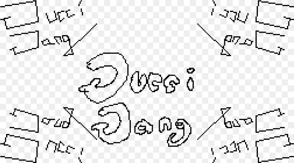 Handwriting, Silhouette Free Png Download