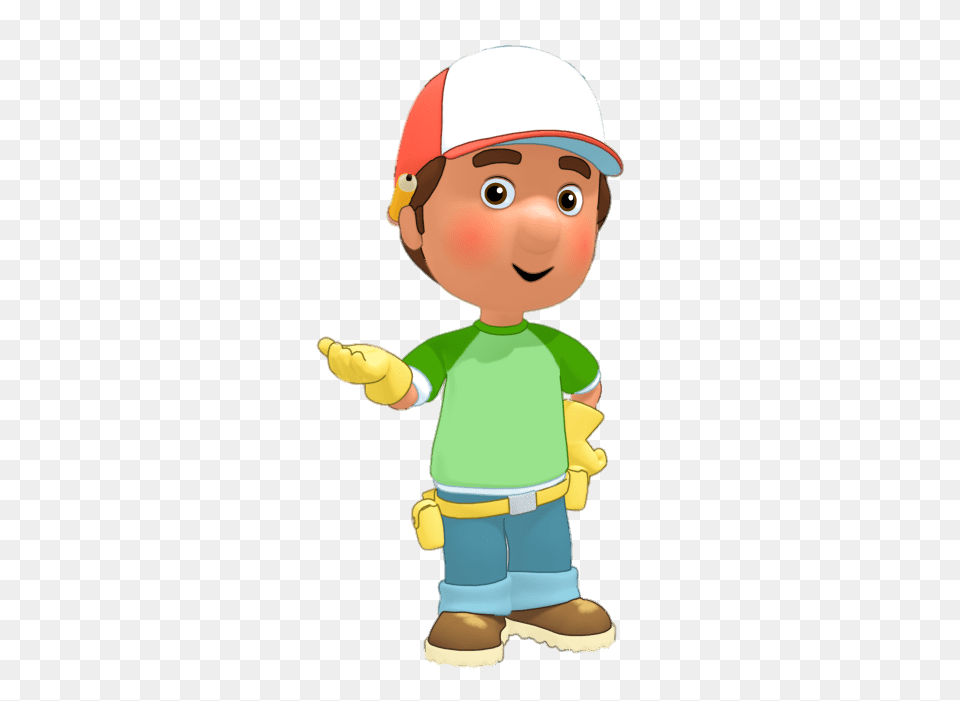 Handy Manny, Elf, Face, Head, Person Png Image