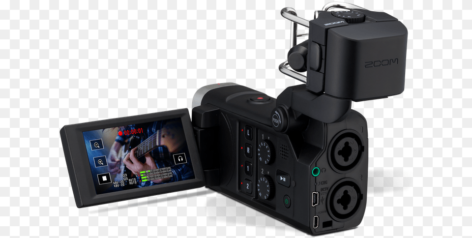 Handy Video Recorder Zoom Zoom Q8, Camera, Electronics, Video Camera, Digital Camera Png Image