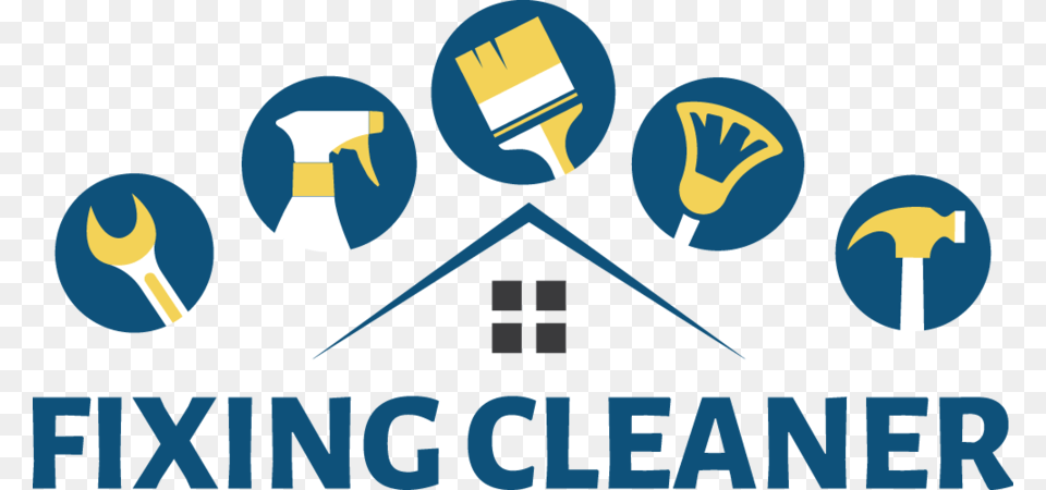 Handyman Cleaning Logo Clipart Logo Commercial Cleaning And Maintenance Logo, People, Person Free Png
