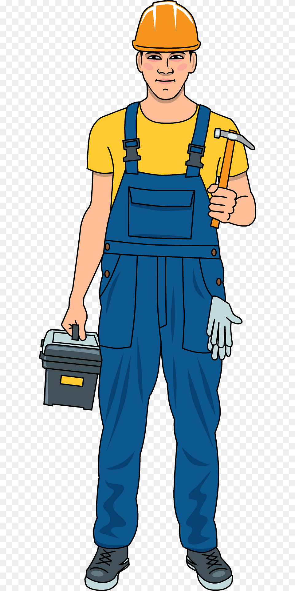 Handyman Clipart, Clothing, Person, Pants, Worker Free Transparent Png