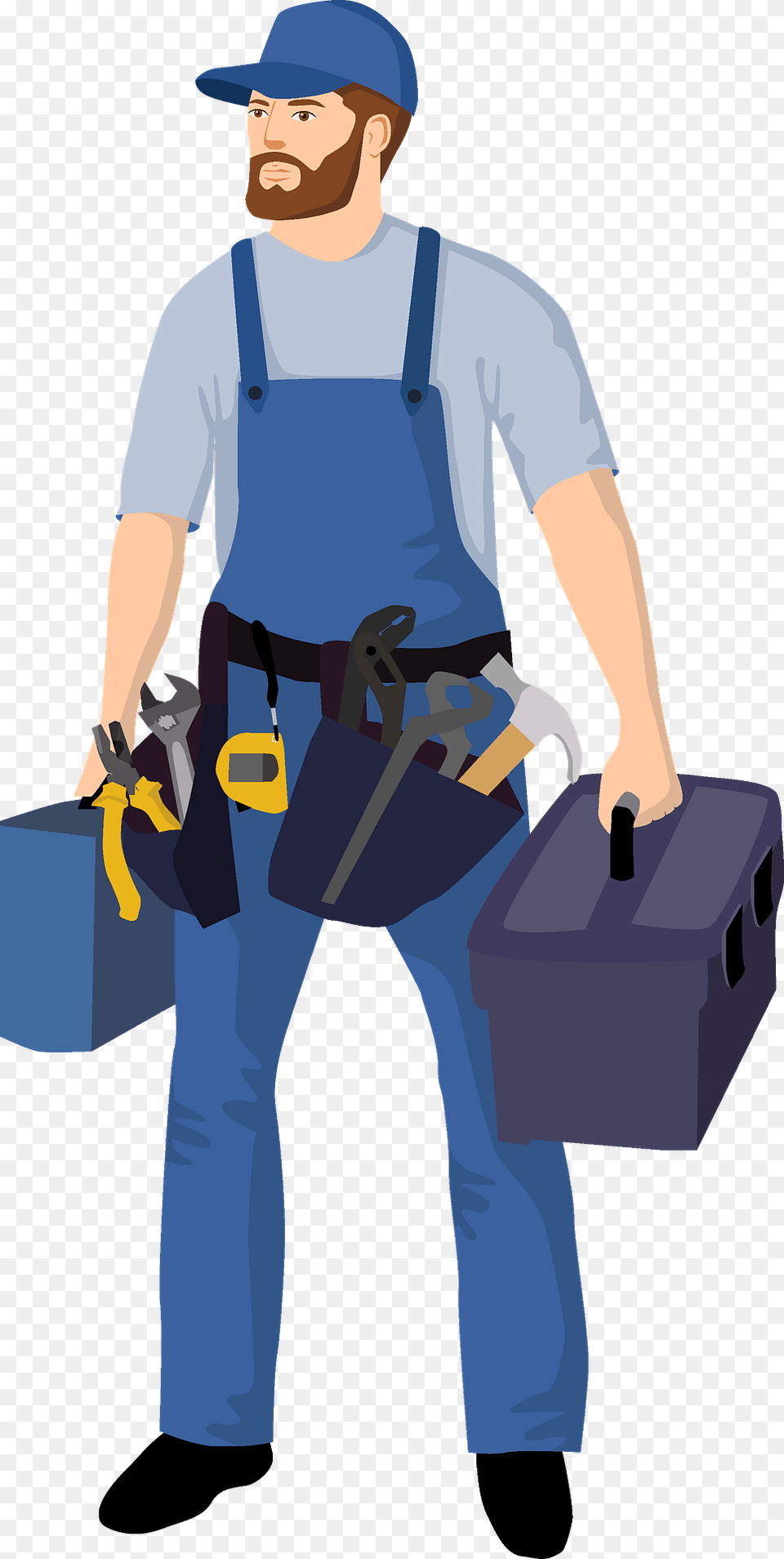 Handyman Clipart, Worker, Person, Pants, Man Free Png Download