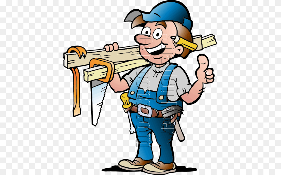 Handyman Clipart Clipart Station, Person, Worker, Baby, Carpenter Png Image