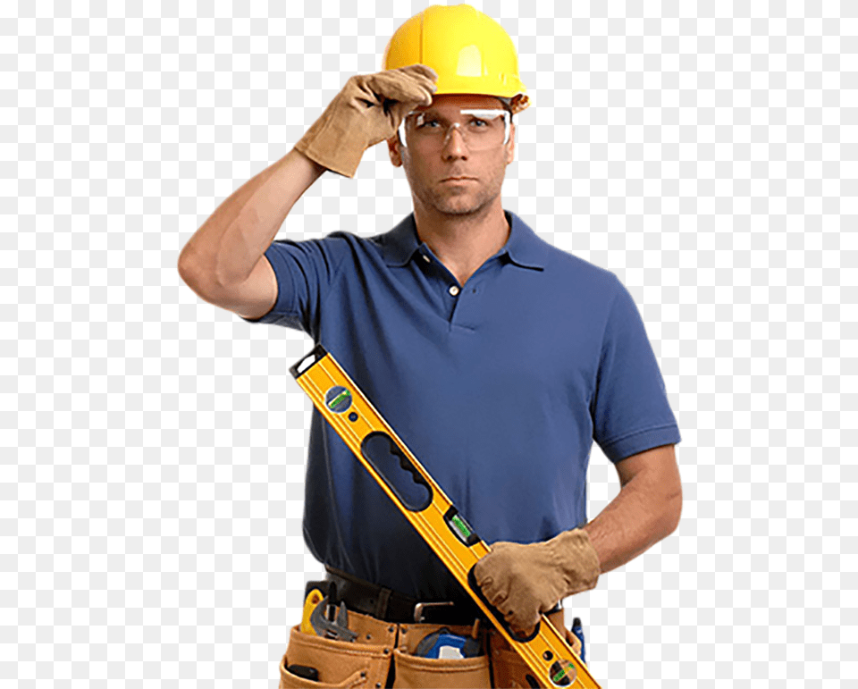 Handyman Hd Images Of Construction Worker, Person, Helmet, Hardhat, Clothing Png