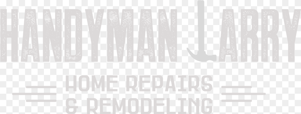 Handyman Larry Monochrome, Scoreboard, Text, Cutlery, Fork Png