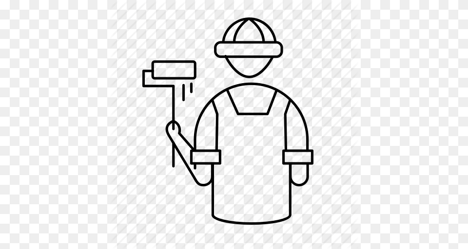 Handyman Painter Handyman Painting Paint Dripping Painting Icon, Clothing, Coat, Glove Png