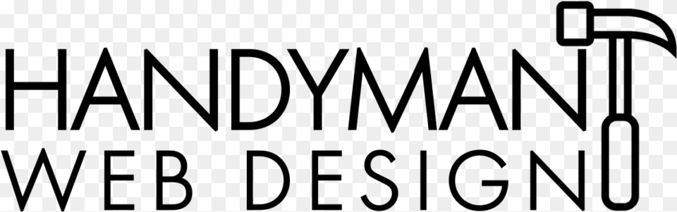 Handyman Web Design Logo, Gray Free Transparent Png