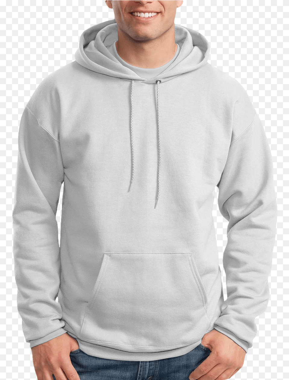 Hanes Ultimate Cotton Adult Pullover Hoodie Sweatshirt, Clothing, Knitwear, Sweater, Hood Free Png Download