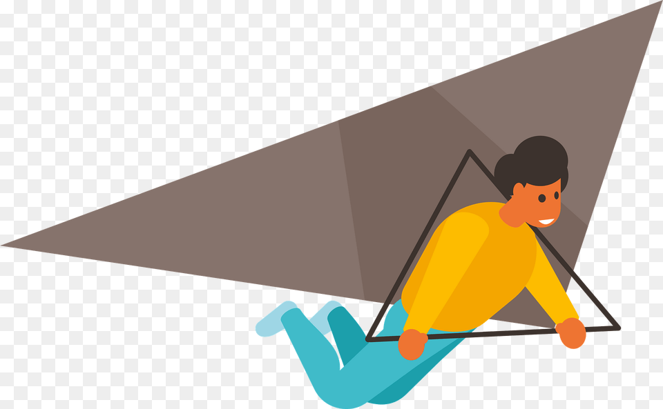 Hang Glider Clipart, Triangle, Cleaning, Person, Baby Free Transparent Png