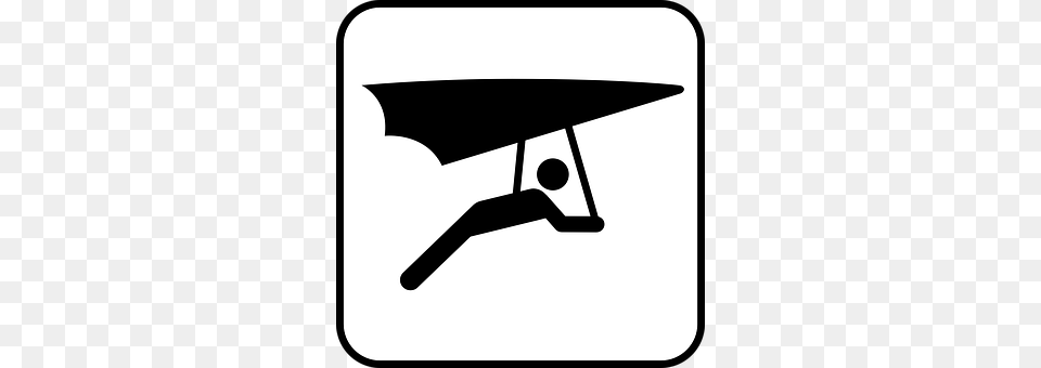 Hang Gliding Silhouette, People, Person Free Png