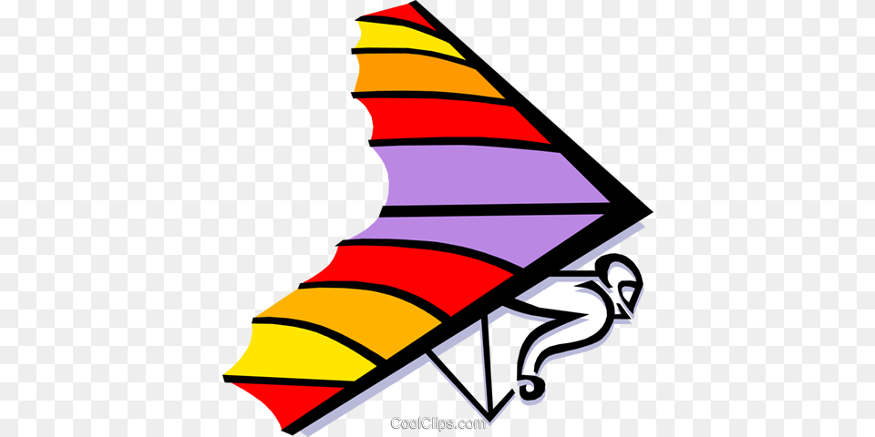 Hang Gliding Royalty Vector Clip Art Illustration, Toy Free Png