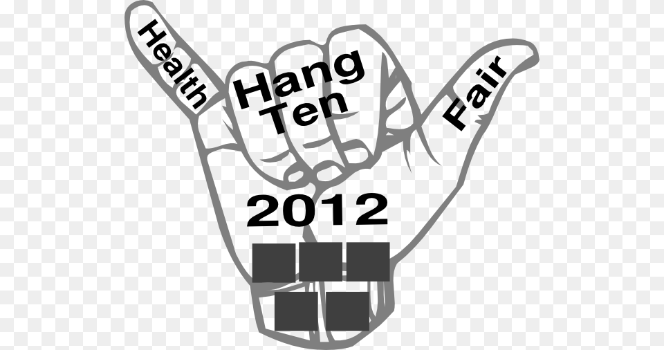Hang Ten Health Fair Clip Art, Body Part, Person, Hand, Glove Png