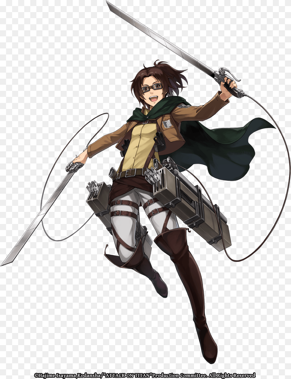 Hange, Book, Comics, Publication, Sword Free Transparent Png