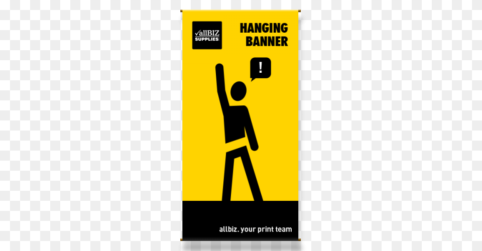 Hanging Banners Allbiz Supplies, Advertisement, Poster, Sign, Symbol Png Image