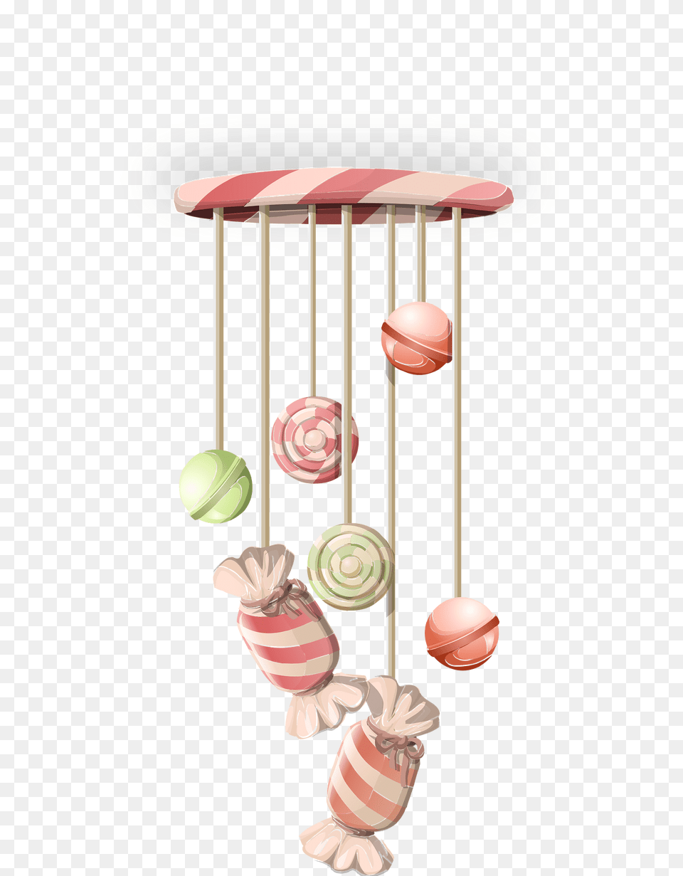 Hanging Candy Ceiling Decor Clipart, Food, Sweets, Ball, Basketball Free Png Download