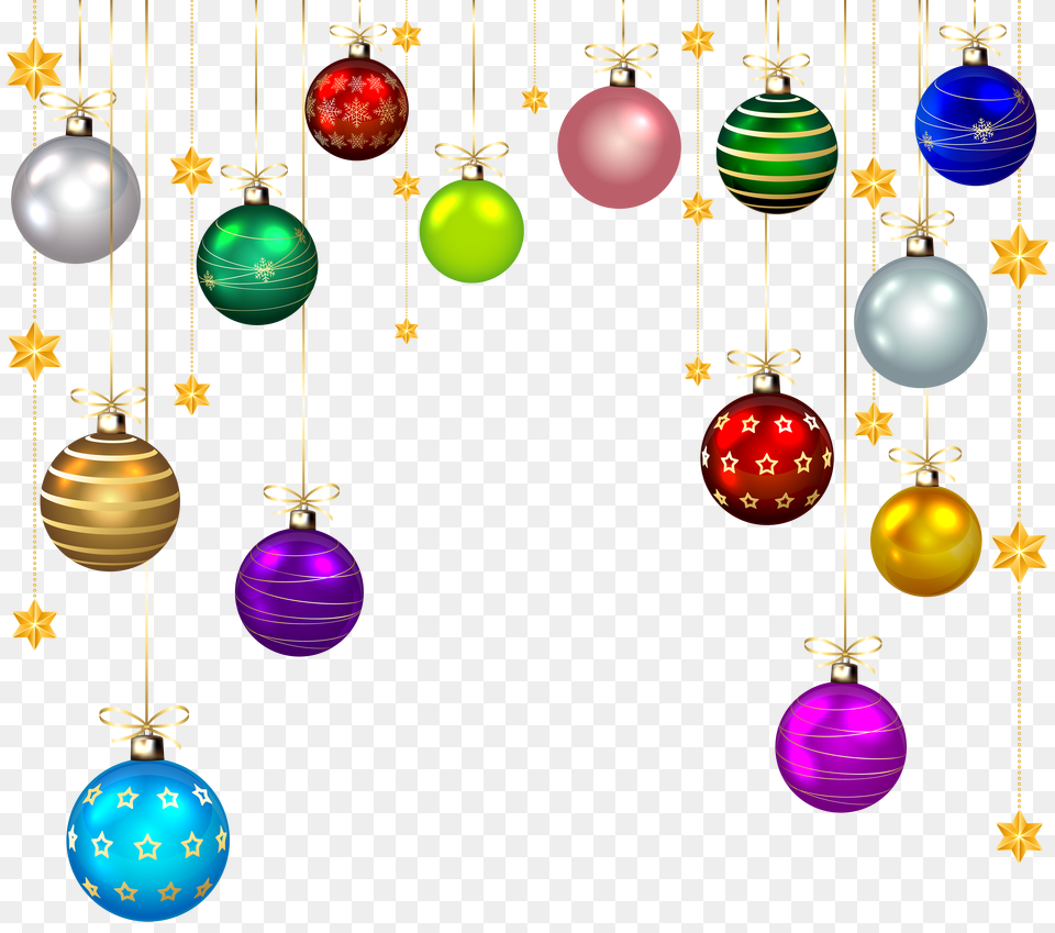 Hanging Christmas Balls Decor Clip Art Gallery Free Transparent Png