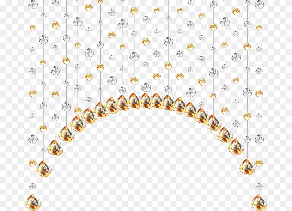 Hanging Crystal Beads, Accessories, Chandelier, Diamond, Gemstone Free Png Download
