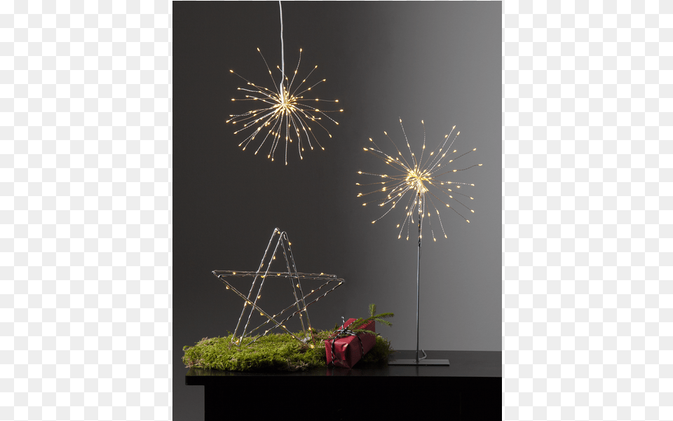 Hanging Decoration Firework Star Trading Fireworks, Plant, Chandelier, Lamp Free Png Download