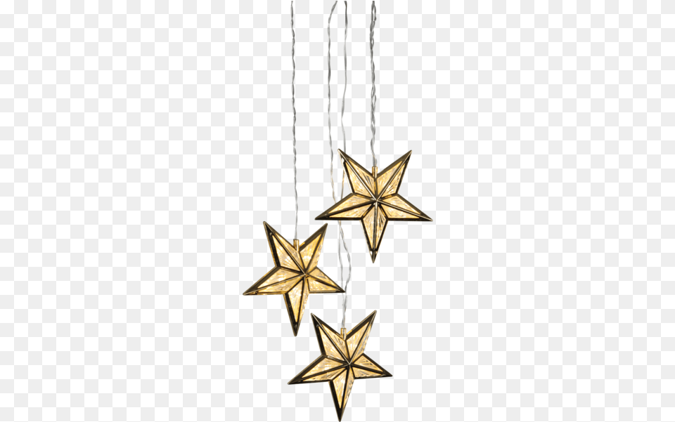 Hanging Decoration Starstruck Sterne Weihnachten, Star Symbol, Symbol, Chandelier, Lamp Free Png