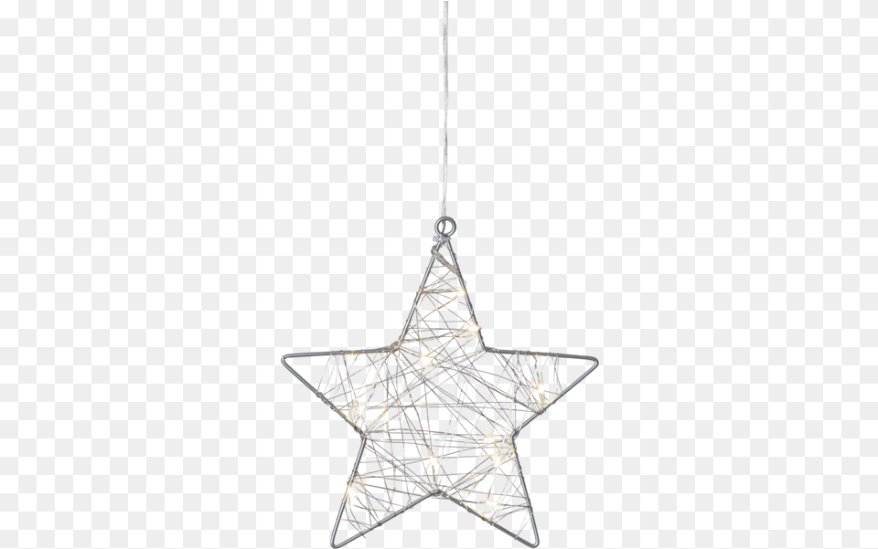 Hanging Decoration Wiry Triangle, Star Symbol, Symbol, Accessories, Chandelier Free Transparent Png
